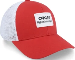 B1b High Definition Optics Patch Red Line/White Trucker - Oakley