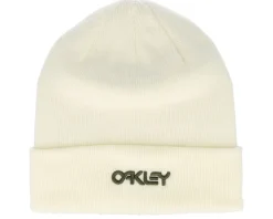 B1b Logo Beanie Arctic White Cuff - Oakley
