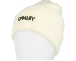 B1b Logo Beanie Arctic White Cuff - Oakley
