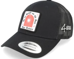 Be As Bright As The Sun Patch Black Trucker - 4REAL