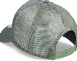 Beach Beer Sunshine Patch Olive Trucker - Iconic