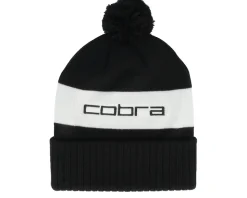 Beanie Black Pom - Cobra
