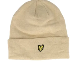 Beanie Cairngorms Khaki Cuff - Lyle & Scott