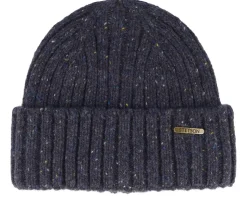 Beanie Donegal Wool Navy Cuff - Stetson