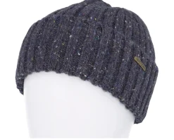 Beanie Donegal Wool Navy Cuff - Stetson