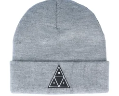 Beanie Grey Heather Cuff - HUF