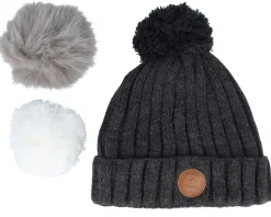 Beanie Kir Royal Grey Pol Pom - Cabaïa