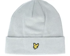 Beanie Light Grey Marl Cuff - Lyle & Scott
