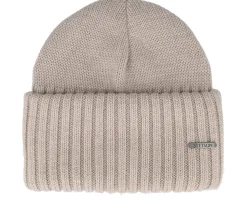 Beanie Merino Light Hazel Cuff - Stetson