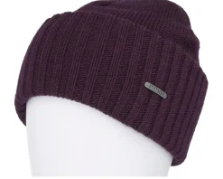 Beanie Merino Plum Cuff - Stetson