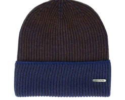 Beanie Merino Wool-62 Royal/Black Cuff - Stetson