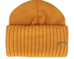 Beanie Merino Yellow Cuff - Stetson