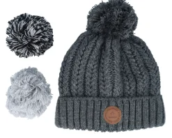 Beanie Moscow Mule Grey Pom - Cabaïa