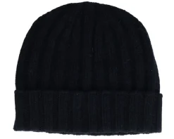 Beanie Soft Rec Cashmere/Wool Black Cuff - MJM Hats