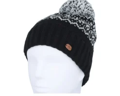Beanie Spritz Black Pol Pom - Cabaïa