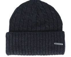 Beanie Wool Black Cuff - Stetson