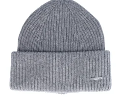 Beanie Wool Grey Cuff - Stetson