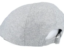 Bear Patch Light Grey Ivy Flat Cap - Wild Spirit