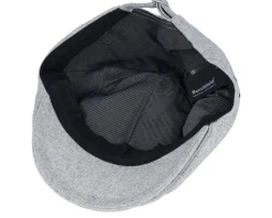 Bear Patch Light Grey Ivy Flat Cap - Wild Spirit