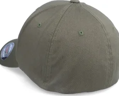 Bear Roar Geometric Olive Flexfit - Iconic