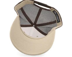 Bear Shield 112 Split Khaki/Coffee Trucker - Iconic