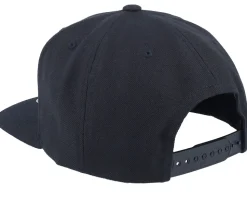 Beard Comet Black Snapback - Bearded Man