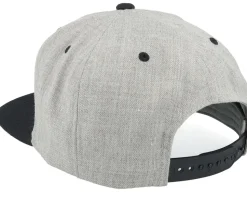 Beard Force Grey/Black Snapback - Bearded Man