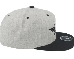 Beard Force Grey/Black Snapback - Bearded Man