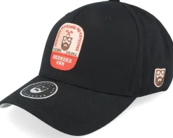 Beard Label Patch Black Flexfit - Bearded Man