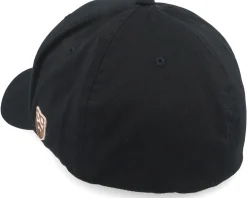 Beard Label Patch Black Flexfit - Bearded Man