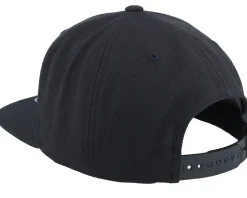 Beard Logo Black Snapback - Bearded Man