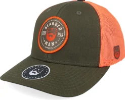 Beard Logo R 211 Navy/Khaki Trucker - Bearded Man