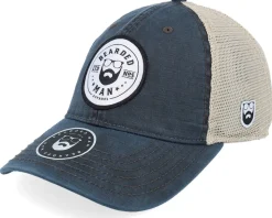 Beard Logo R Dark Mash/Fluorescent Orange Trucker - Bearded Man