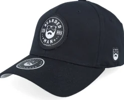 Beard Logo R Wooly Combed Black Flexfit - Bearded Man