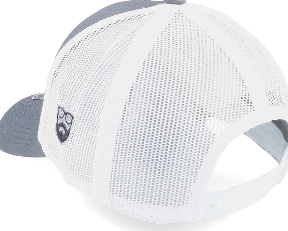 Bearded Calaveras Scull Grey/White Trucker - Bearded Man