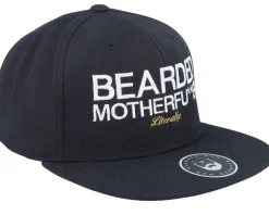 Bearded Mother Fu**ker Black/White Snapback - Bearded Man
