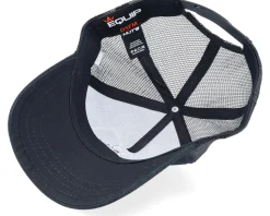 Bearded Rock Sign Scull Patch Black Trucker - Bearded Man