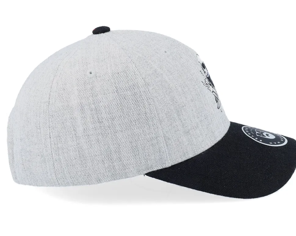 Bearded Rockstar Scull Grey/Black Adjustable - Bearded Man