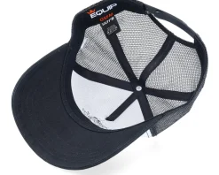 Bearded Rockstar Scull Patch Black/White Trucker - Bearded Man