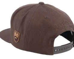 Bearded Since Birth Patch Brown Snapback - Bearded Man