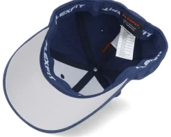 Bearded Skull Axe Wooly Combed Navy Flexfit - Vikings