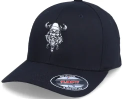 Bearded Viking Black Flexfit - Vikings