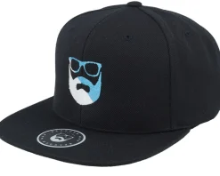 Beardheart Black Snapback - Bearded Man