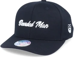 Beardscript Black/White 110 Adjustable - Bearded Man