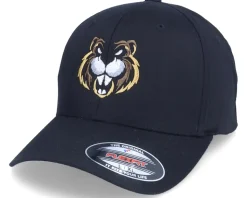 Beaver Black Flexfit - Iconic