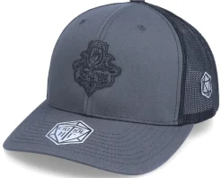 Because Im Dm Emblem Charcoal/Black Trucker - Critiql Hit