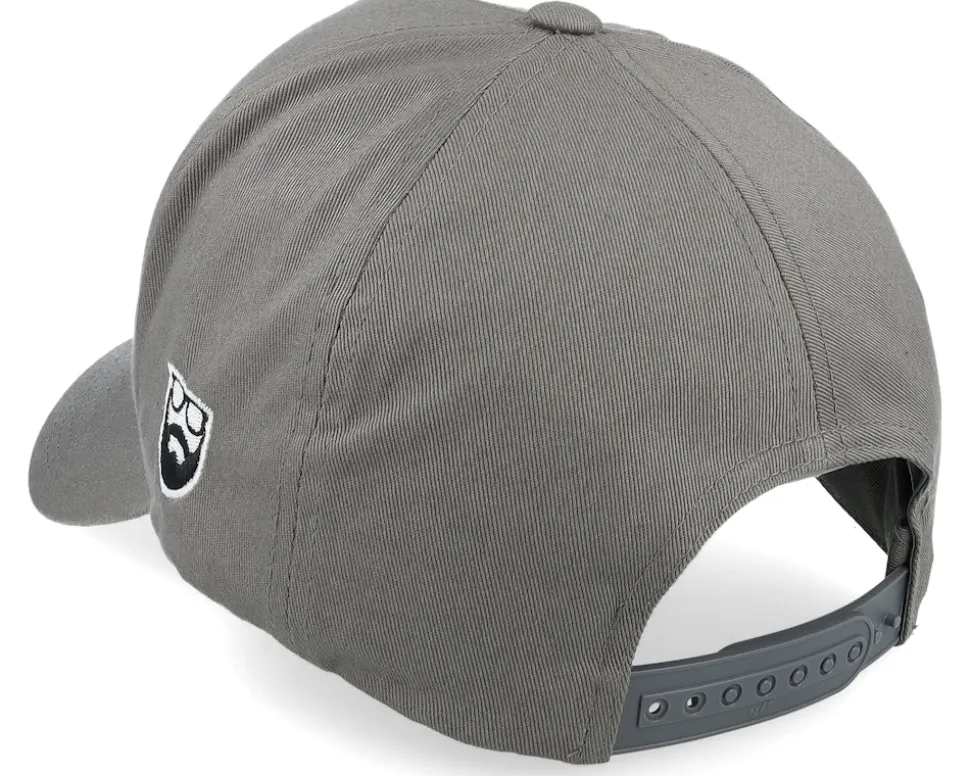 Beer Man Logo Grey A-Frame Adjustable - Bearded Man