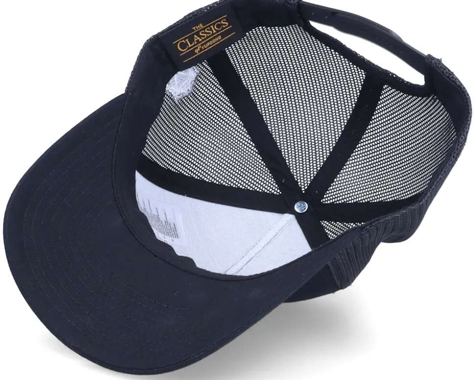 Behold The Evil Eye D20 5-Panel Black Trucker - Critiql Hit