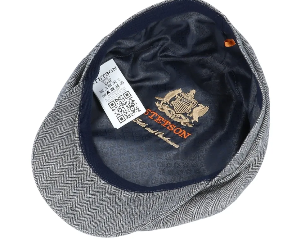 Belfast Driver Cap Wool/Cashmere/Silk Flat Cap - Stetson