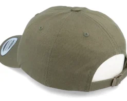 Bent Rod Patch Dad Cap Olive Adjustable - Hunter